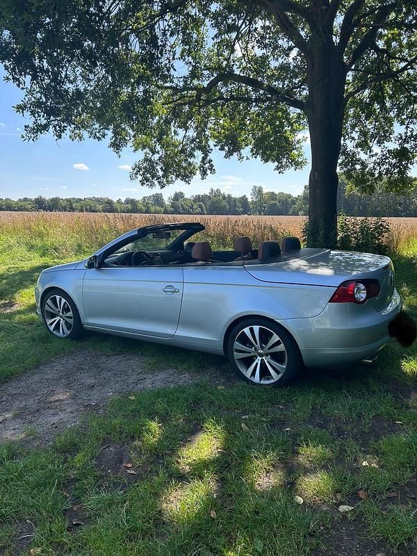 Silber Gebraucht 2008 VW Eos Cabrio | 4.700 € (Superpreis) - Bild 1/4