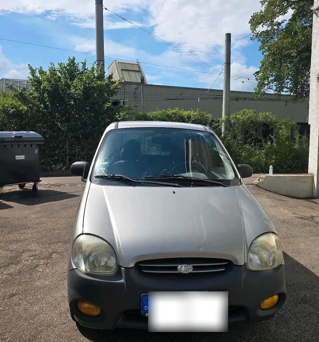 Gebraucht Hyundai Atos 54 PS (39 kW) 2000 Silber Kleinwagen