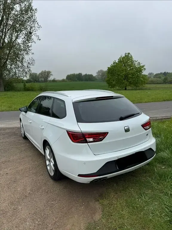 Brugt Seat Leon ST FR 184 HK (135 kW) 2016 Hvid Stationcar