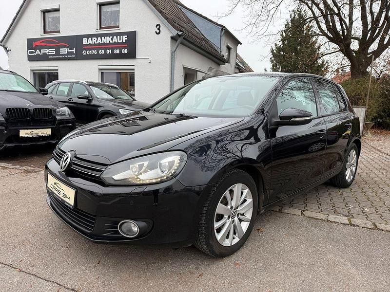 Schwarz Gebraucht 2011 VW Golf VI Comfortline Limousine | 3.490 € (Superpreis) - Bild 1/4