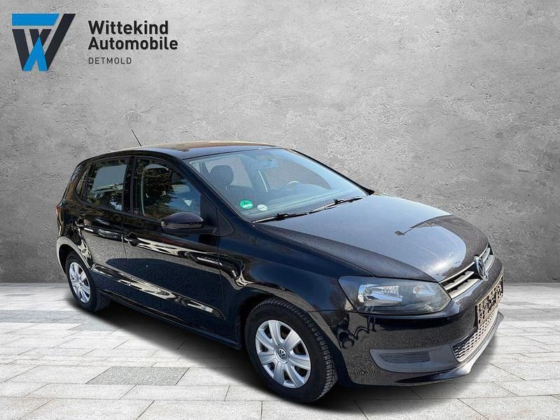 Gebraucht VW Polo Trendline 60 PS (44 kW) 2011 Schwarz Kleinwagen