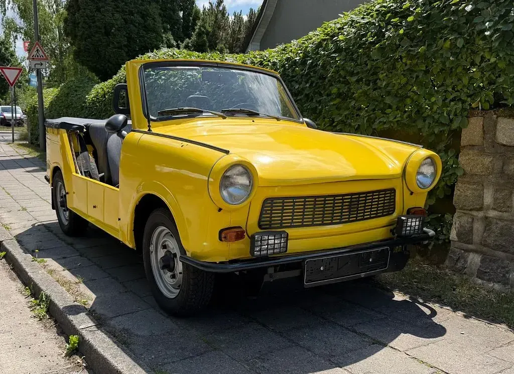Gebraucht Trabant 601 26 PS (19 kW) 1971 Gelb Cabrio