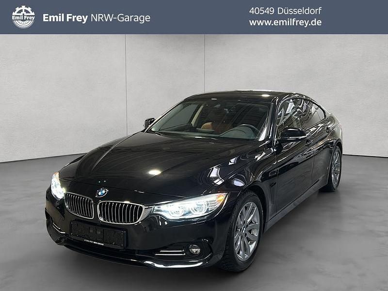 Schwarz Gebraucht 2015 BMW 420 Gran Coupé Luxury Line Coupé | 19.950 € (Guter Preis) - Bild 1/3