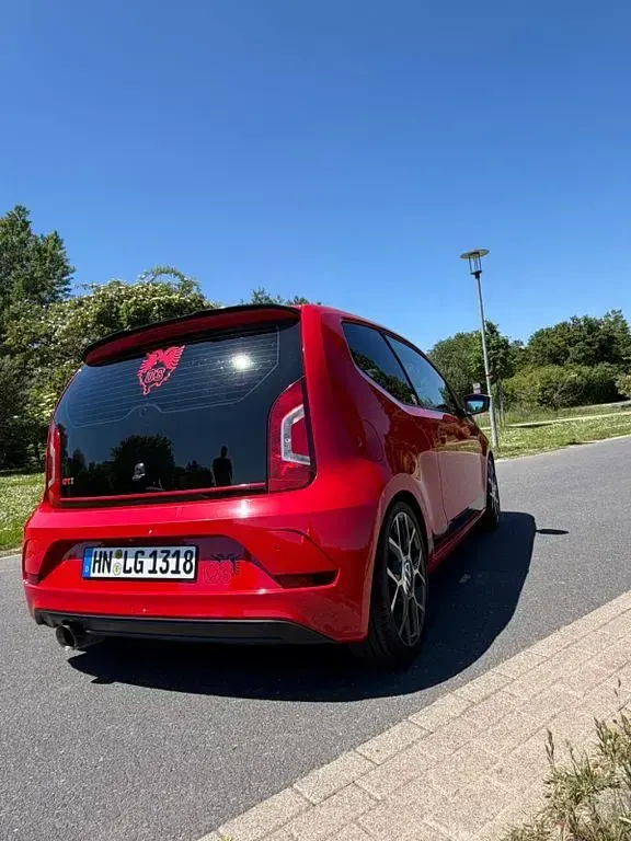 Gebraucht VW up! Highline 75 PS (55 kW) 2013 Rot Kleinwagen