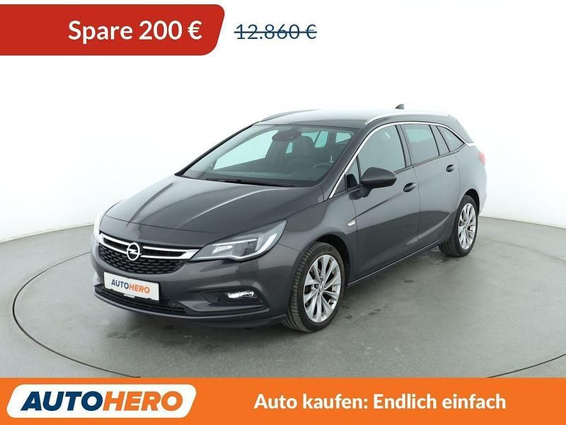 Grau Gebraucht 2016 Opel Astra Innovation Kombi | 12.660 € (Etwas zu teuer) - Bild 1/3
