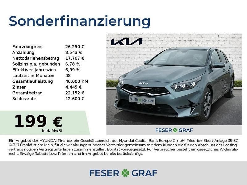 Neu Kia Ceed Style 140 PS (102 kW) 2025 Grau Kleinwagen