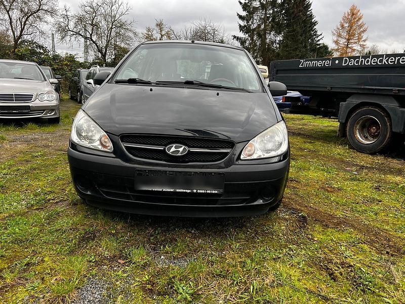 Schwarz Gebraucht 2008 Hyundai Getz Kleinwagen | 1.100 € - Bild 1/4