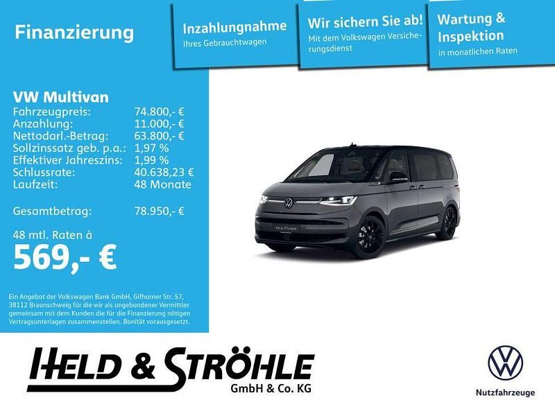Neu VW Multivan Edition 150 PS (110 kW) 2026 Grau Van