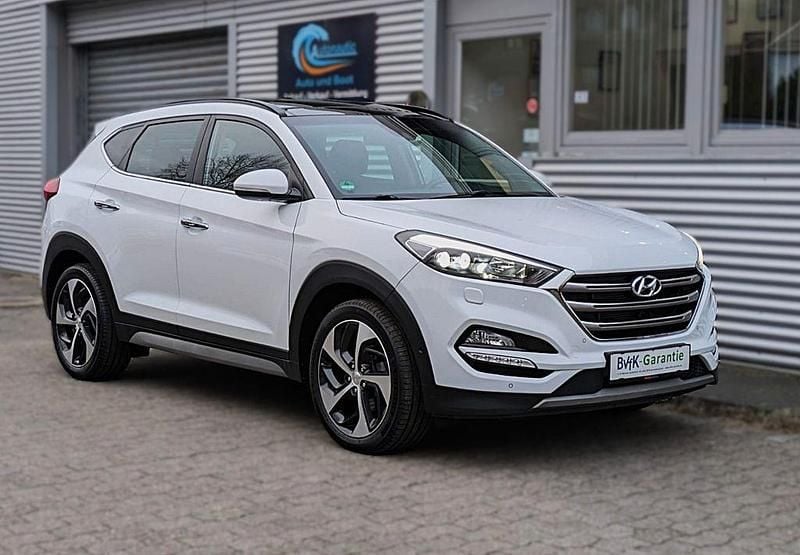 Gebraucht Hyundai Tucson Premium 185 PS (136 kW) 2018 Weiß SUV