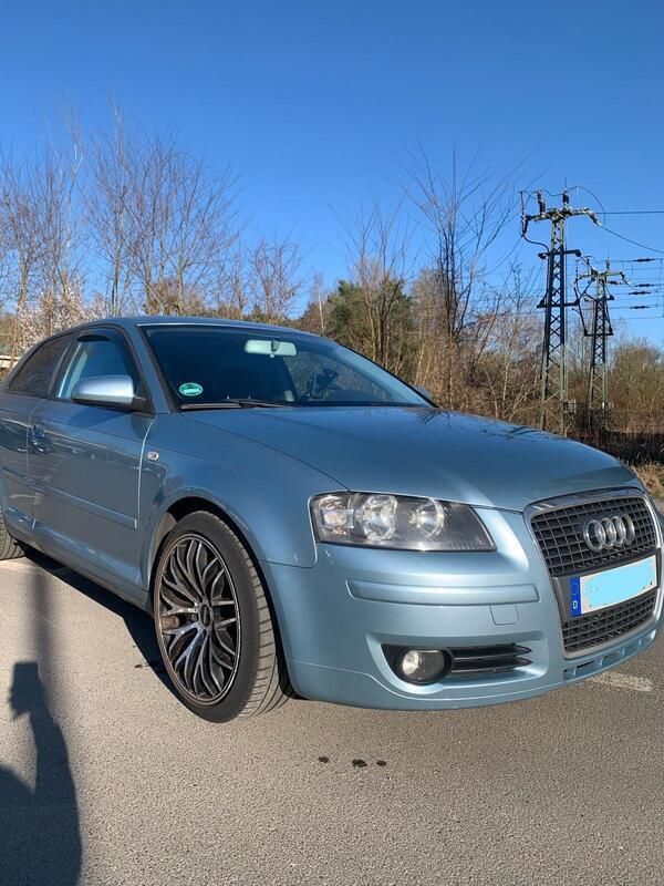 Blau Gebraucht 2005 Audi A3 Sport Coupé | 3.000 € (Superpreis) - Bild 1/4