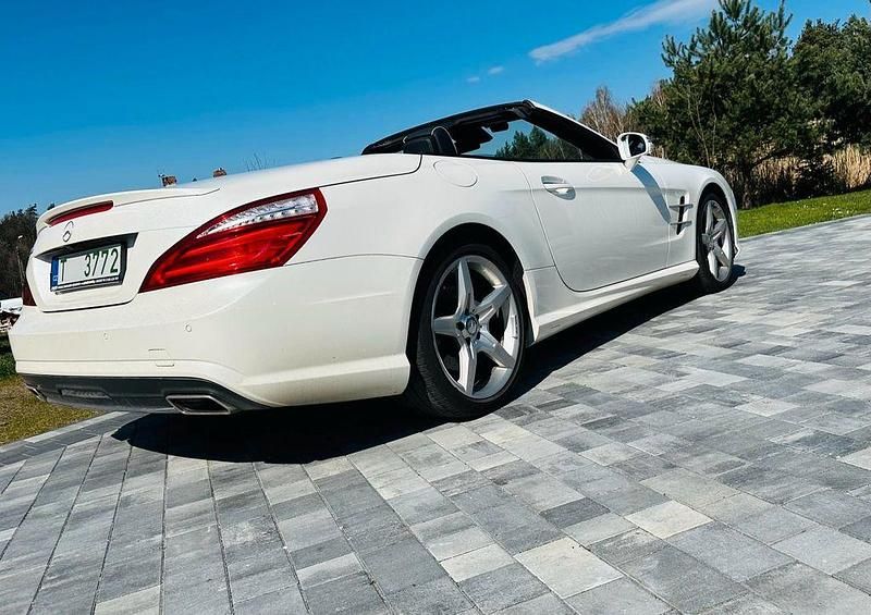 Gebraucht Mercedes SL350 306 PS (225 kW) 2013 Weiß Cabrio