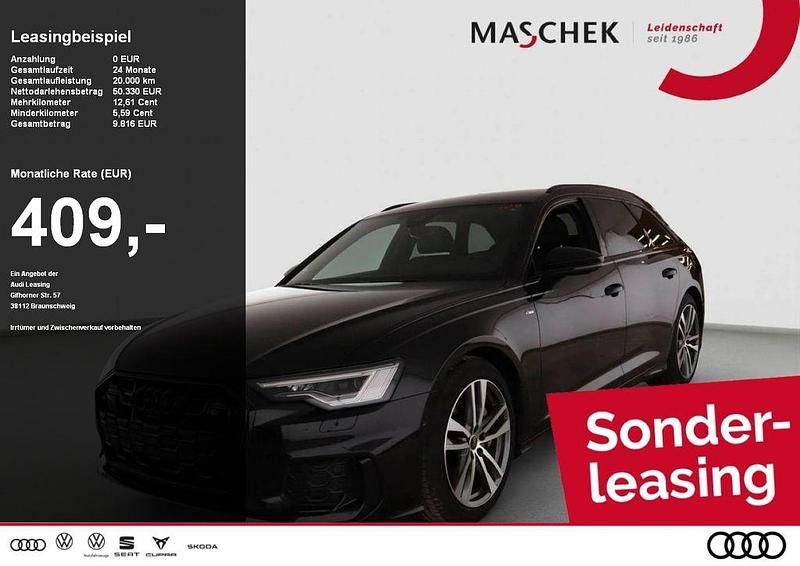 Schwarz Gebraucht 2025 Audi A6 S-Line Kombi | 49.540 € (Superpreis) - Bild 1/4