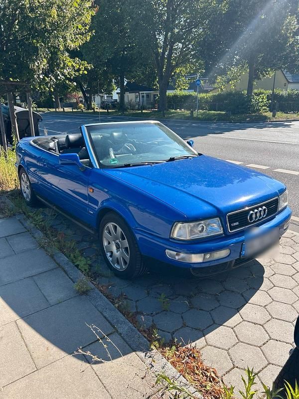 Blau Gebraucht 1999 Audi Cabriolet Cabrio | 7.499 € (Etwas zu teuer) - Bild 1/4