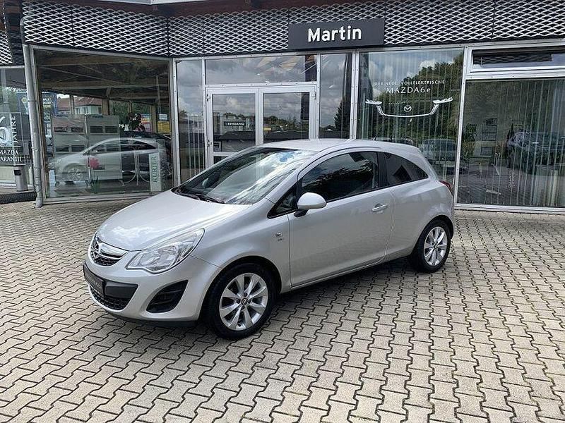 Silber Gebraucht 2013 Opel Corsa Active Kleinwagen | 5.270 € (Etwas zu teuer) - Bild 1/4