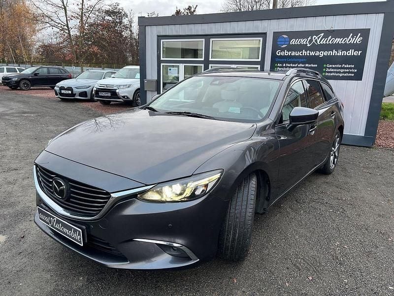 Gebraucht Mazda 6 Nakama Intense 175 PS (128 kW) 2017 Grau Kombi