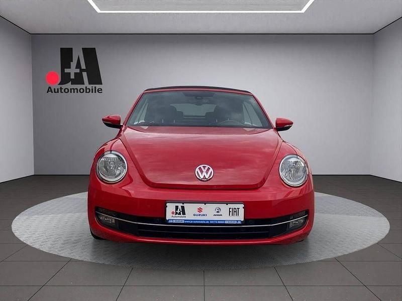 Rot Gebraucht 2013 VW Beetle Cabrio | 13.900 € (Teuer) - Bild 1/4