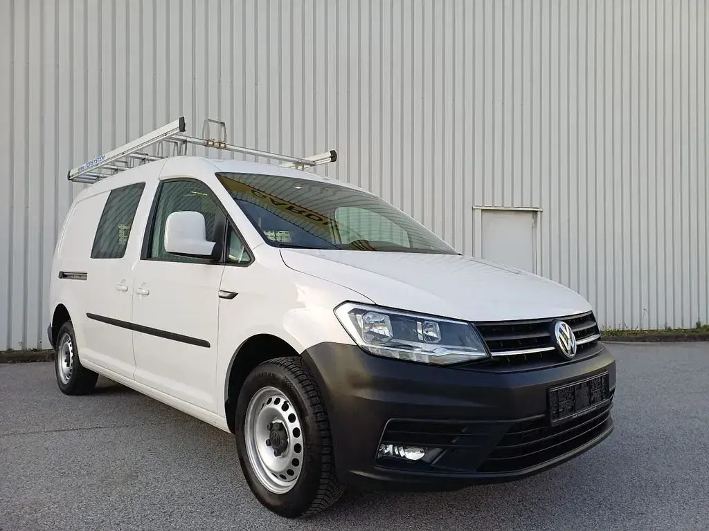 Gebraucht VW Caddy 122 PS (89 kW) 2020 Weiß Van / Kleinbus