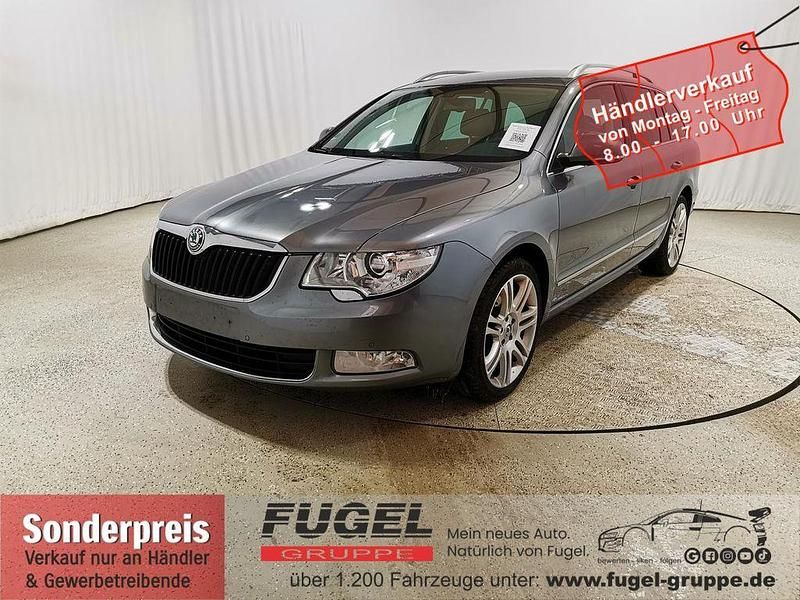 Gebraucht Skoda Superb Elegance 170 PS (125 kW) 2011 Platingrau metallic Limousine