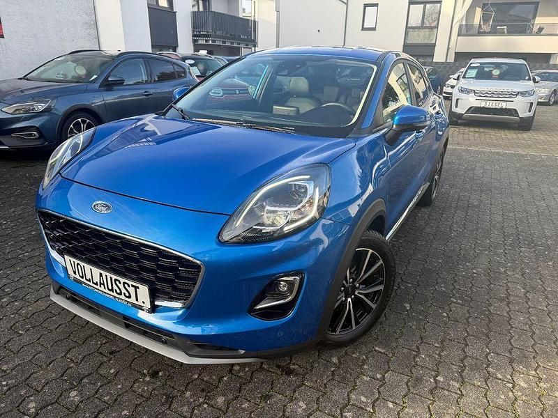 Gebraucht Ford Puma Titanium X 125 PS (91 kW) 2022 Blau Limousine