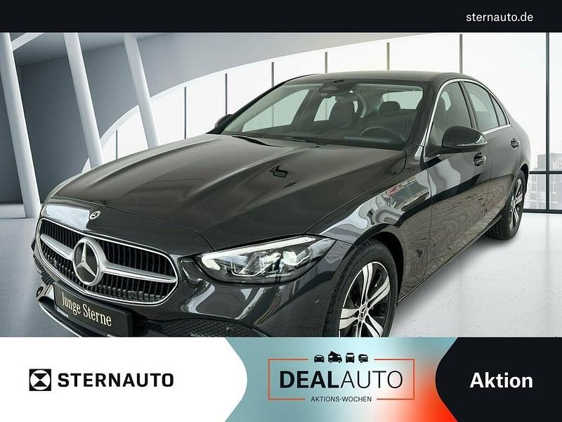 Metalliclack graphitgrau Gebraucht 2024 Mercedes C180 Avantgarde Limousine | 35.343 € (Guter Preis) - Bild 1/4