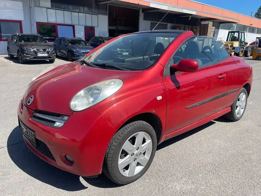Gebraucht Nissan Micra C+C Basis 88 PS (64 kW) 2007 Rot Cabrio