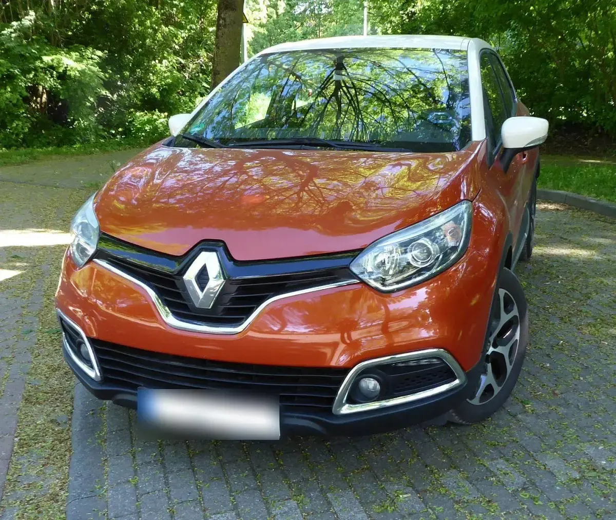 Occasion Renault Captur Luxe 90 ch (66 kW) 2013 Orange SUV