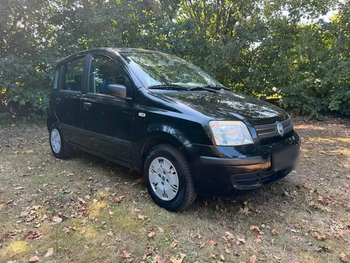 Gebraucht Fiat Panda 60 PS (44 kW) 2008 Schwarz Kleinwagen
