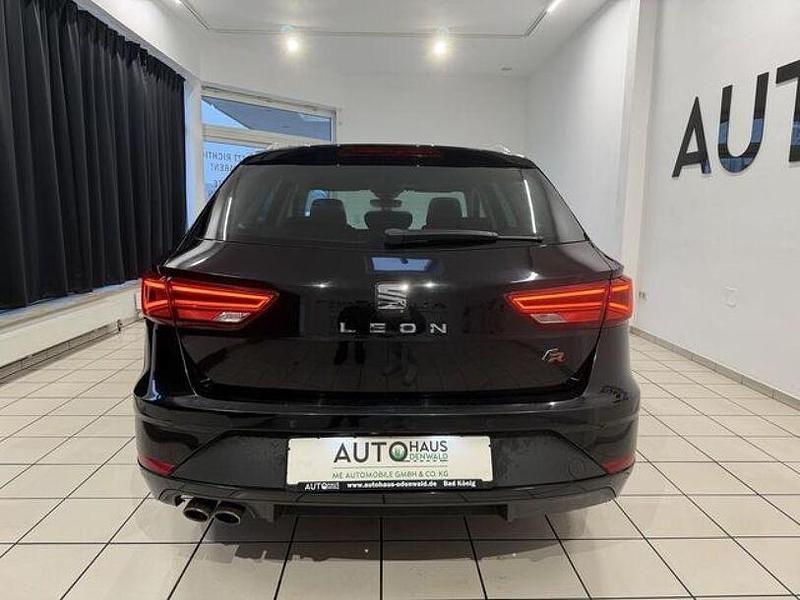 Second-hand Seat Leon ST FR 184 CP (135 kW) 2018 Negru Break