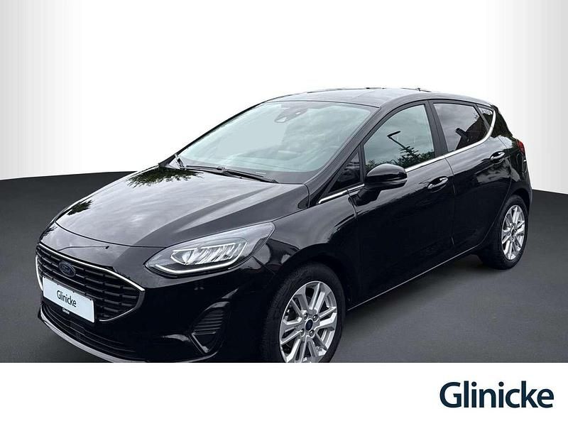 Schwarz Gebraucht 2023 Ford Fiesta Titanium Kleinwagen | 13.770 € (Fairer Preis) - Bild 1/4