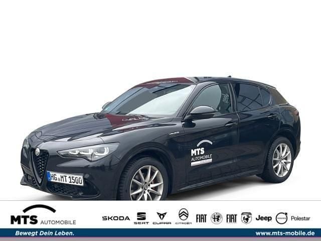 Schwarz Gebraucht 2023 Alfa Romeo Stelvio Veloce SUV | 37.950 € (Superpreis) - Bild 1/4