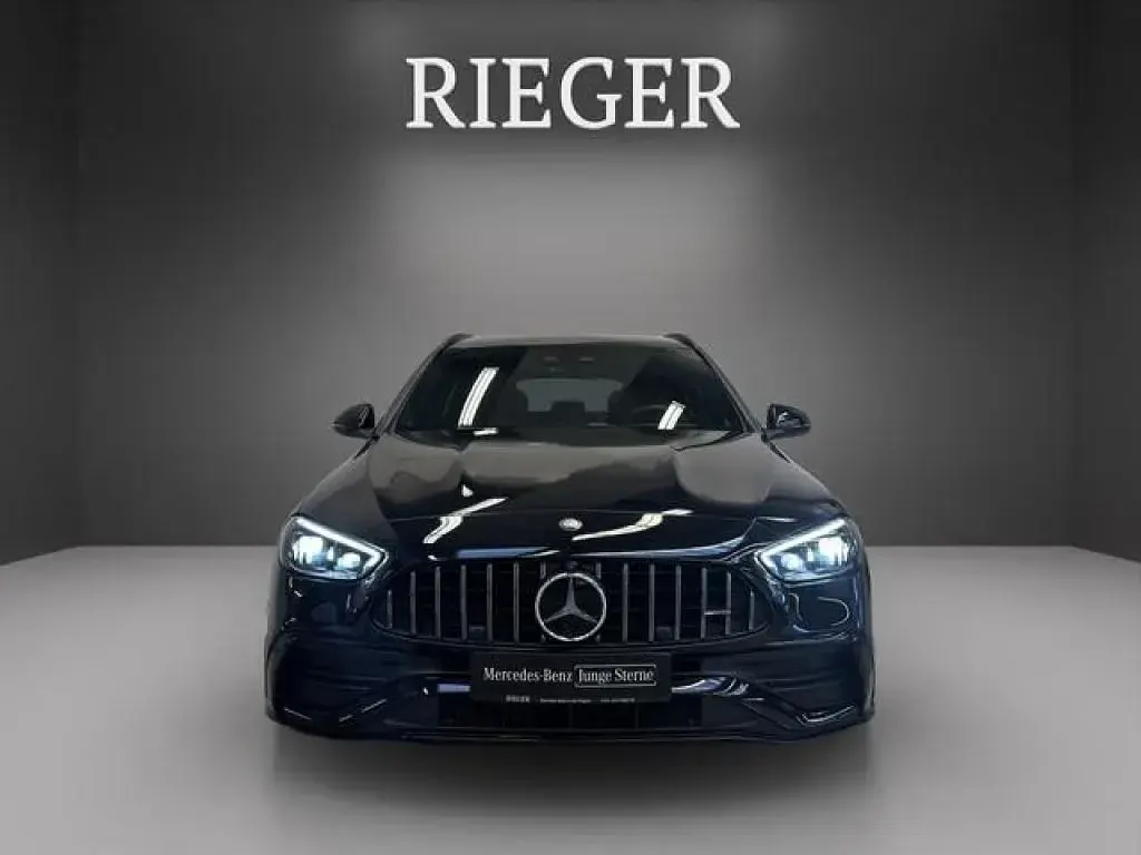 Gebraucht Mercedes C43 AMG AMG 421 PS (309 kW) 2024 Metalliclack obsidianschwarz (metallic) Kombi