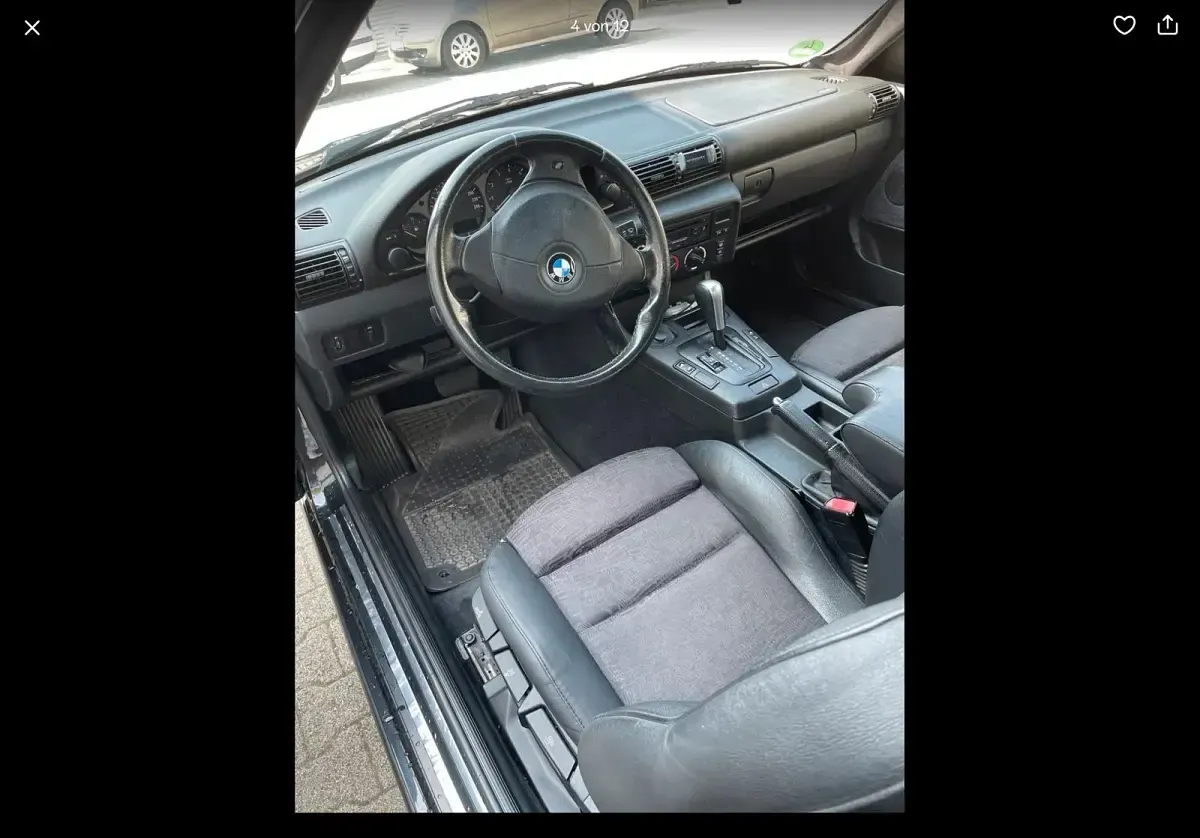 Gebraucht BMW 323 Compact 170 PS (125 kW) 1998 Schwarz Kleinwagen