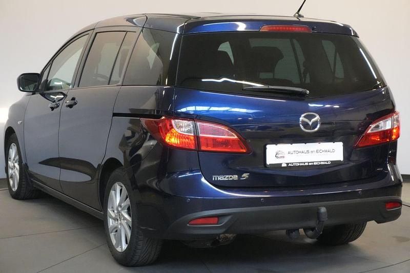 Gebraucht Mazda 5 Center-Line 116 PS (85 kW) 2012 Blau Van / Kleinbus