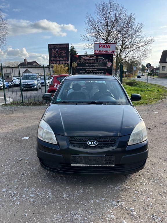 Schwarz Gebraucht 2008 Kia Rio EX Limousine | 1.399 € (Guter Preis) - Bild 1/4