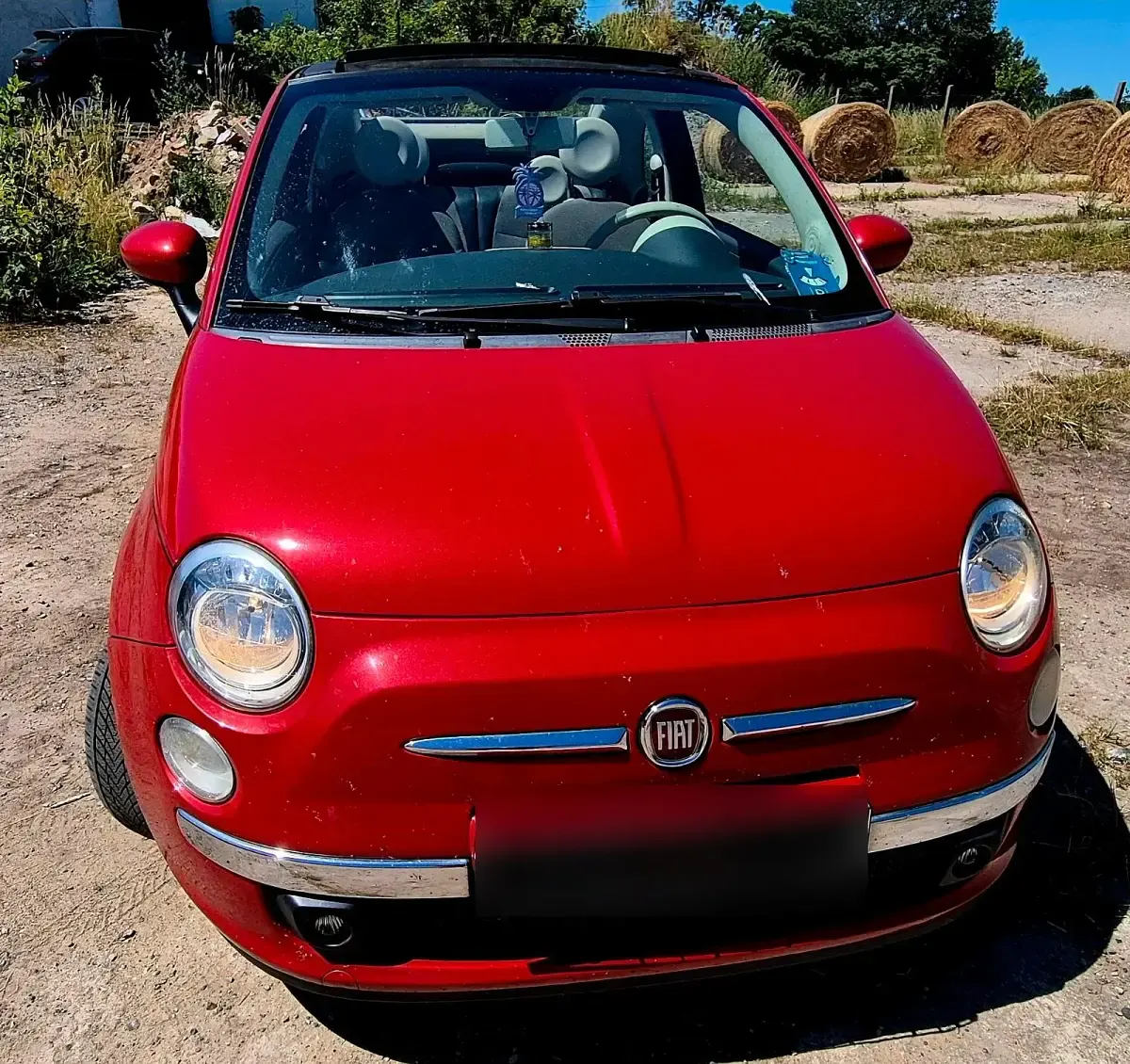 Gebraucht Fiat 500C 90 PS (66 kW) 2009 Rot Cabrio