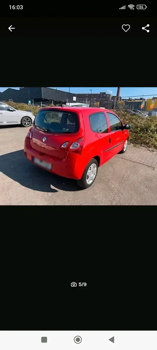 Second-hand Renault Twingo 75 CP (55 kW) 2013 Roșu Hatchback