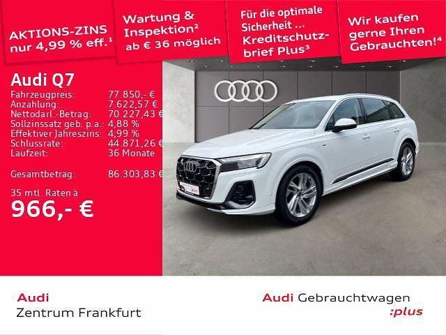 Gebraucht Audi Q7 S-Line 286 PS (210 kW) 2025 Carraraweiß SUV