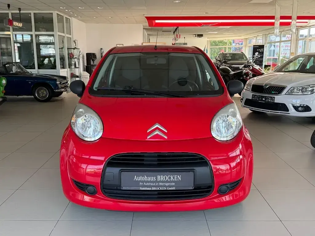 Gebraucht Citroën C1 Advance 68 PS (50 kW) 2009 Rot Kleinwagen
