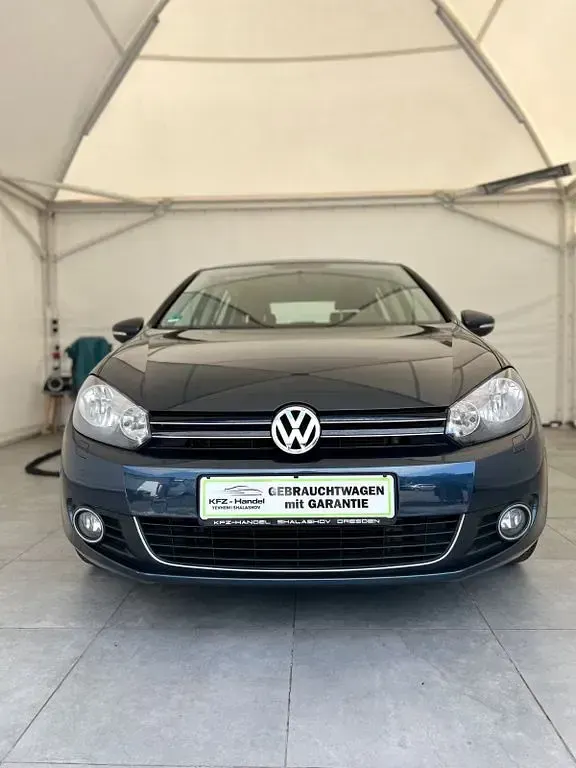 Gebraucht VW Golf VI Highline 122 PS (89 kW) 2009 Blau Kleinwagen