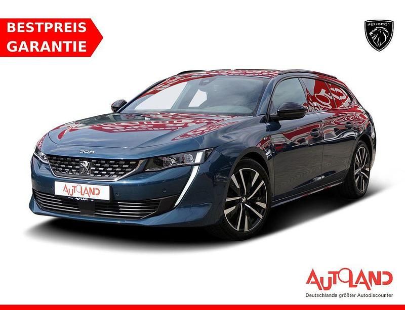 Blau Gebraucht 2021 Peugeot 508 SW GTi Kombi | 21.990 € - Bild 1/4