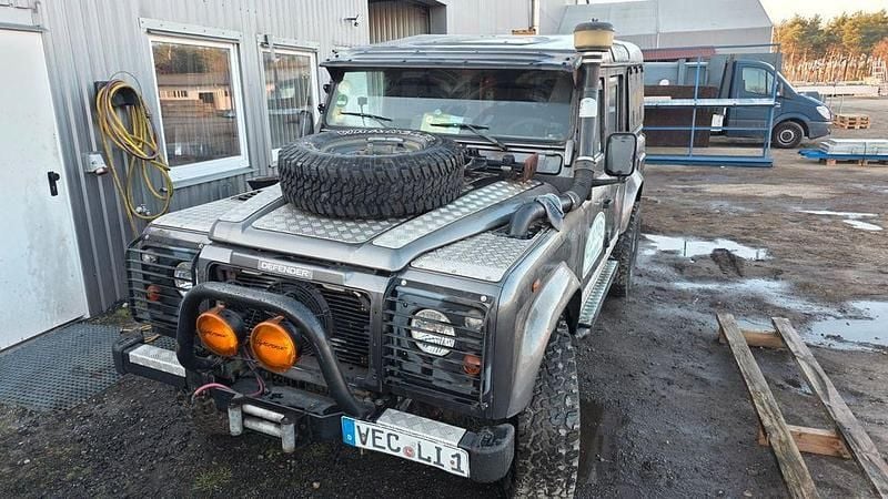 Gebraucht Land Rover Defender S 122 PS (89 kW) 2002 Grau Kombi