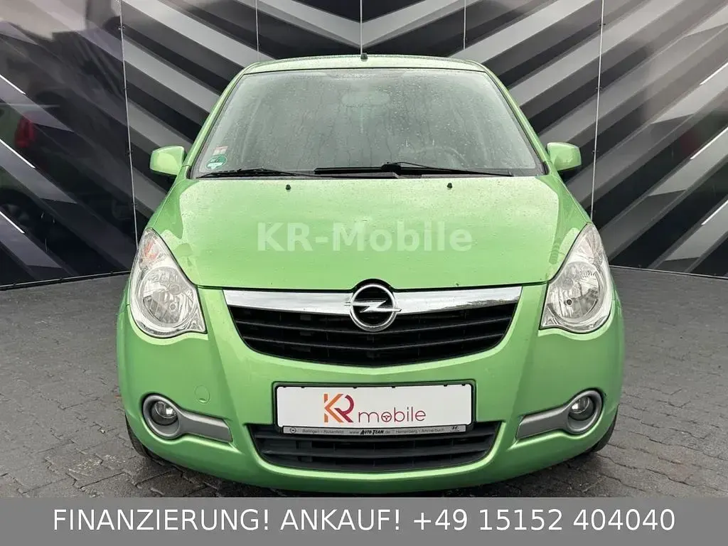 Używany Opel Agila Edition 86 KM (63 kW) 2010 Zielony Hatchback