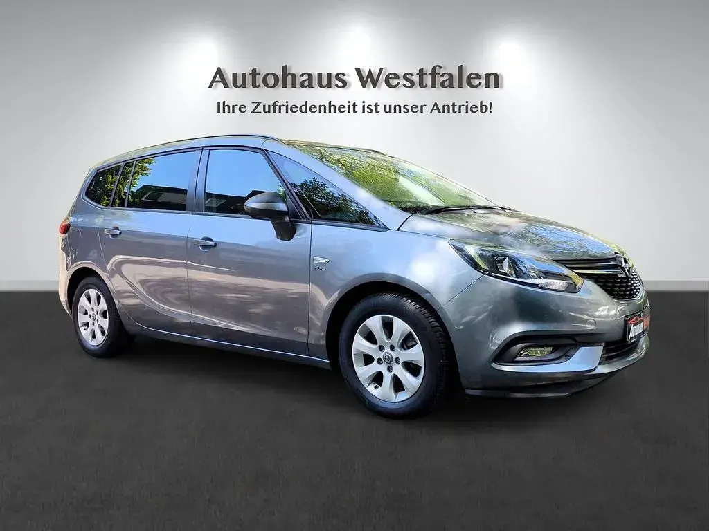 Gebraucht Opel Zafira Active 140 PS (102 kW) 2018 Grau Van / Kleinbus