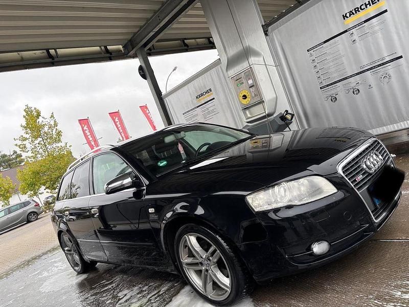 Schwarz Gebraucht 2007 Audi A4 S-Line Limousine | 2.100 € (Superpreis) - Bild 1/4