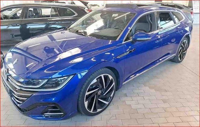 Blau Gebraucht 2022 VW Arteon R-line Limousine | 29.990 € (Fairer Preis) - Bild 1/4