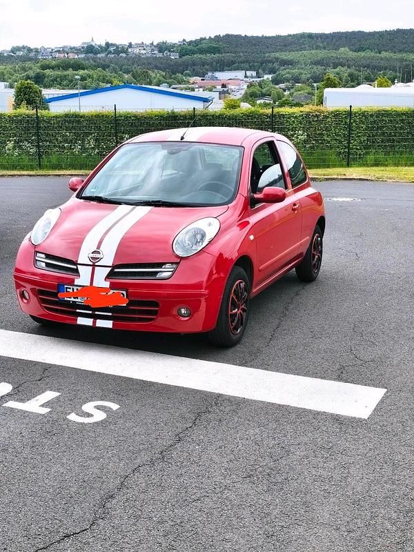 Rot Gebraucht 2006 Nissan Micra Kleinwagen | 1.800 € (Fairer Preis) - Bild 1/4