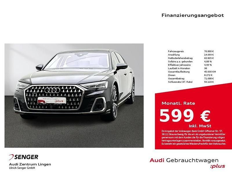 Gebraucht Audi A8L Ambiente 286 PS (210 kW) 2023 Mythosschwarz metallic Limousine