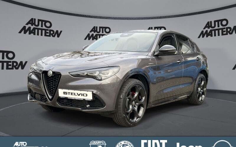 Grau Neu 2024 Alfa Romeo Stelvio Ti SUV | 72.900 € (Teuer) - Bild 1/4