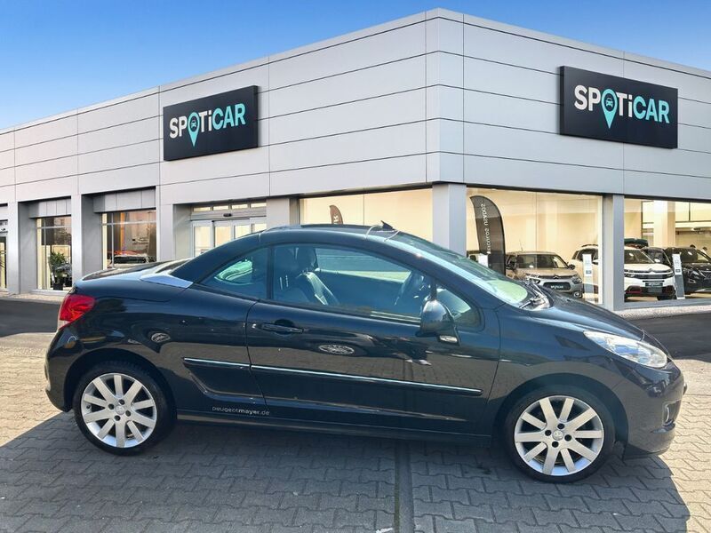 Schwarz Gebraucht 2014 Peugeot 207 CC Allure Cabrio | 8.990 € (Teuer) - Bild 1/4