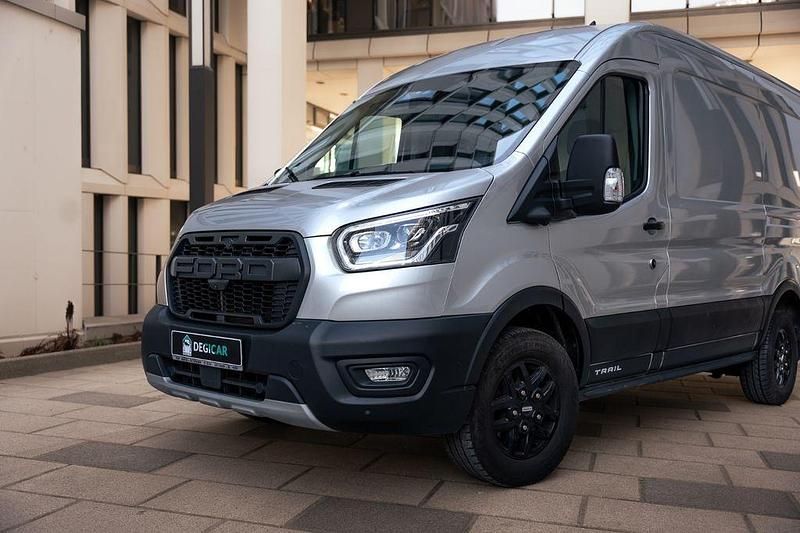 Gebraucht Ford Transit 170 PS (125 kW) 2023 Grau Van / Kleinbus